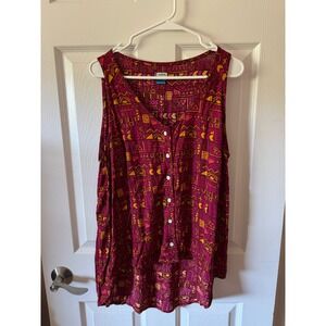 KAVU Beryl Tank‎ Top Size Medium